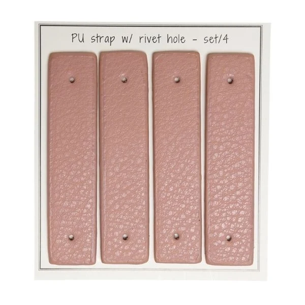 Go Handmade Remme til nitter, 8,5 x 1,8 cm, 4 stk